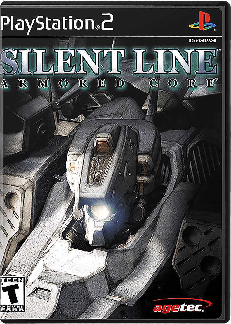 Silent Line Armored Core box art for Playstation 2